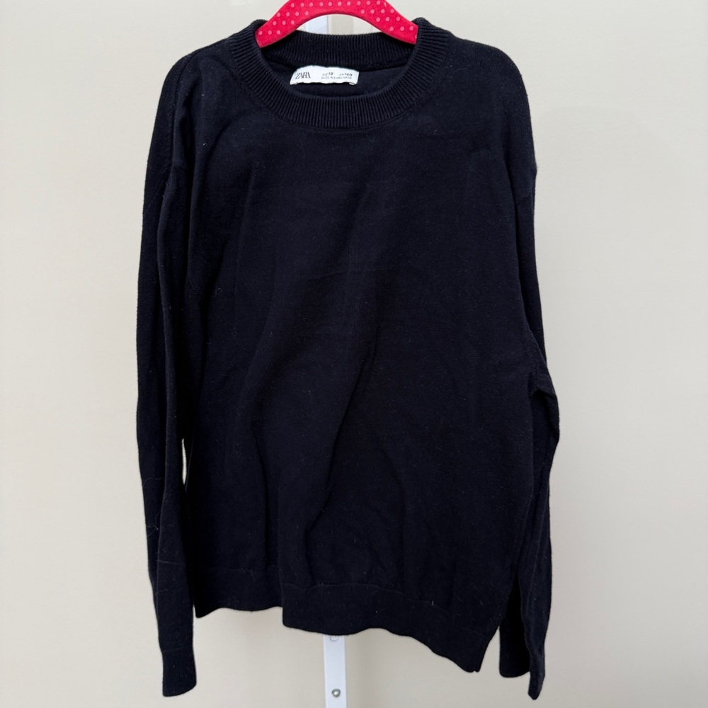 Kids Black Sweater size 10